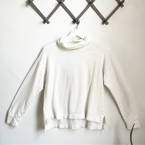 J Crew Vintage Cotton Terry Turtleneck